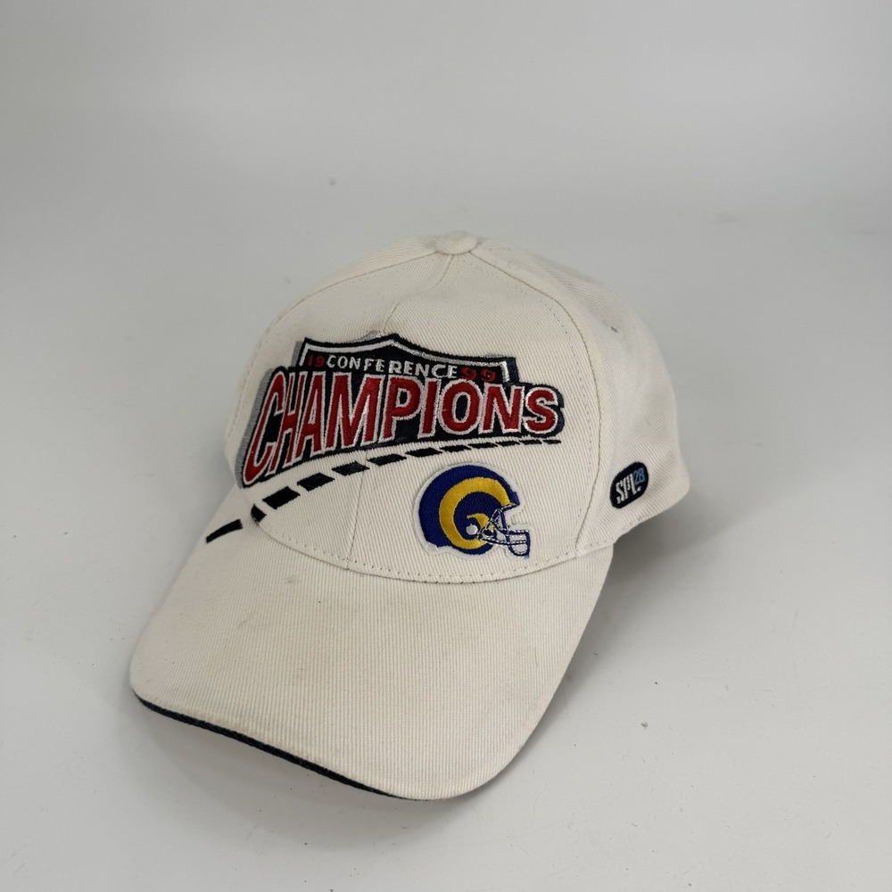 NFL St Louis Rams Conference Champs 1999 Baseball Hat Cap SPL 28 Anaheim LA